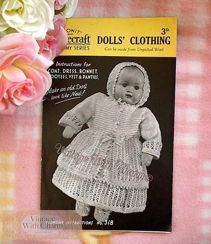 Vintage 1940s dolls clothes - 1940s,