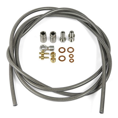 Hope stainless steel braided - stainless,
