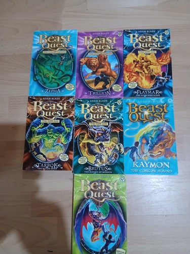 Beast quest books bundle - bundle, x7