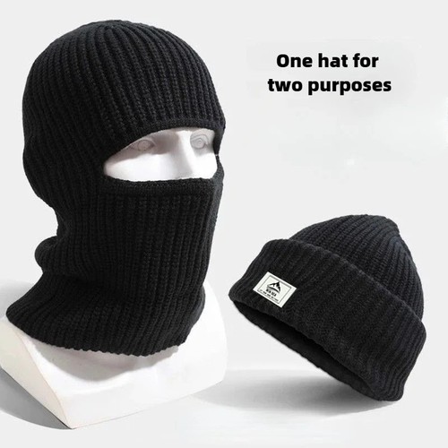 Winter beanie - 2-in-1, &