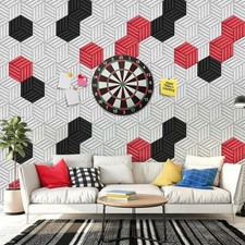 12x hexagon self acoustic wall - hexagon,