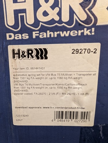 29270 lowering sports - 29270-2,