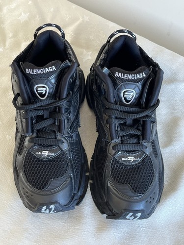 Balenciaga runner black mesh - runner,