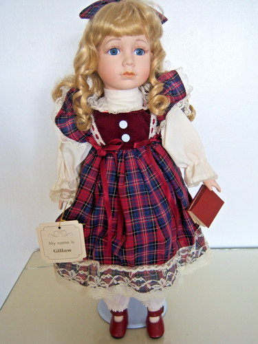 Porcelain doll leonardo - 18”,