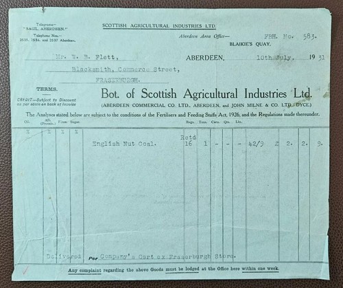 1931 scottish agricultural - 1931,