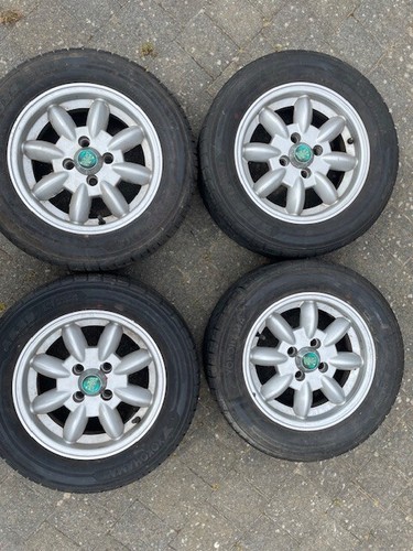 Minilite style alloy wheels - 4,