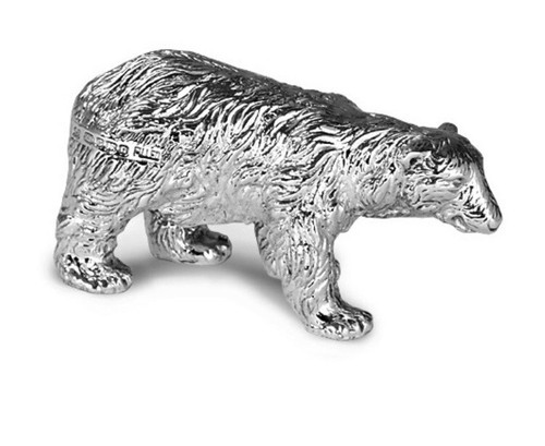 Silver polar bear - ,