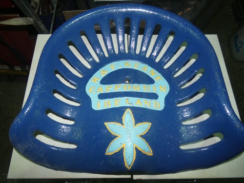 Tractor implement seat - implement,