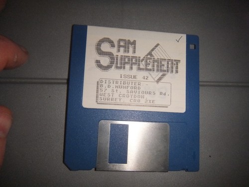 Sam supplement disk magazine - supplement,
