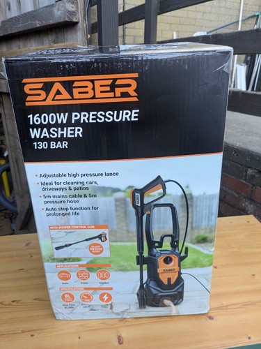 Saber pressure washer - ,, black