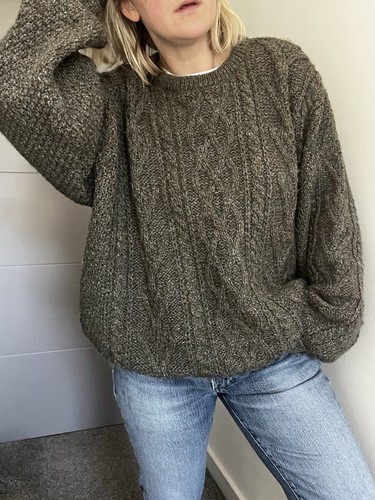 100 wool cable - cable, aran
