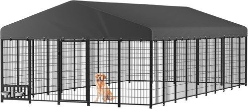 Outdoor dog kennel steel - dog,