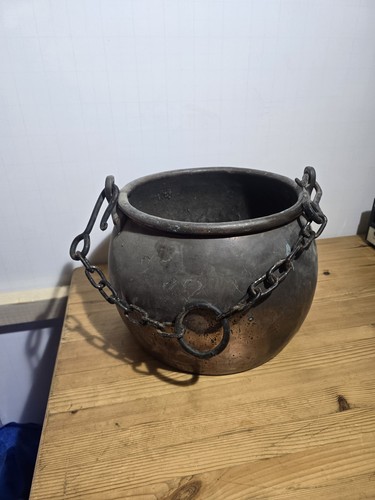 Large antique copper and - large,