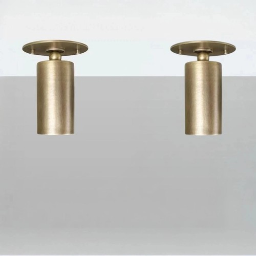 Antique brass ceiling spot - antique,