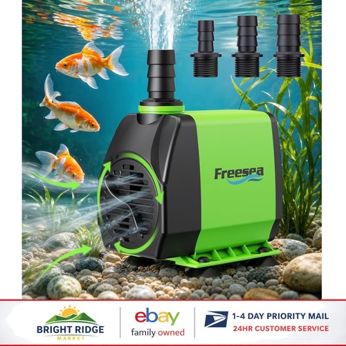 Submersible pond pump with - submersible,