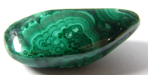 Lovely malachite tumblestone - malachite,