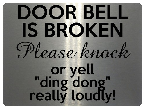 1588 door bell broken - door,