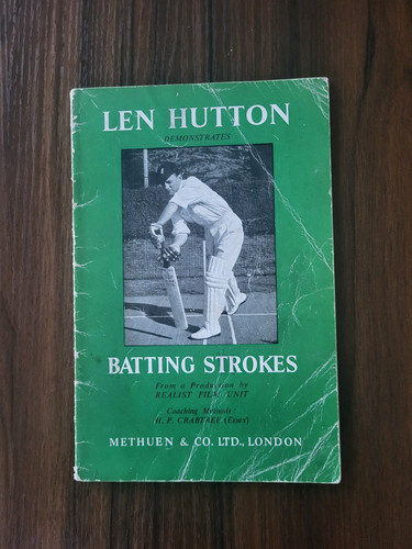 Len hutton demonstrates - hutton,
