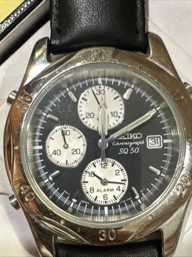 Mens seiko chronograph 50 - mens,