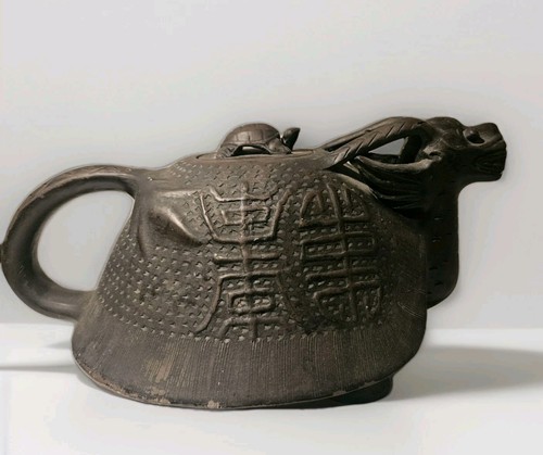 Chinese teapot clay dragon - chinese,