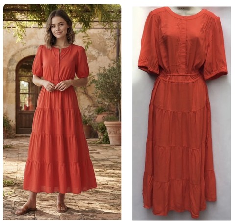 Next midi dress red - midi,