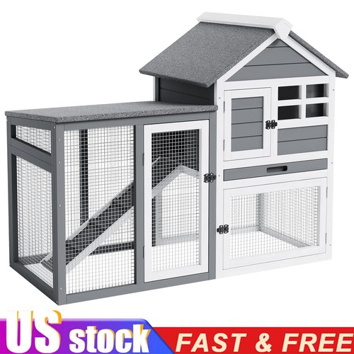 Rabbit hutch outdoor indoor - outdoor,