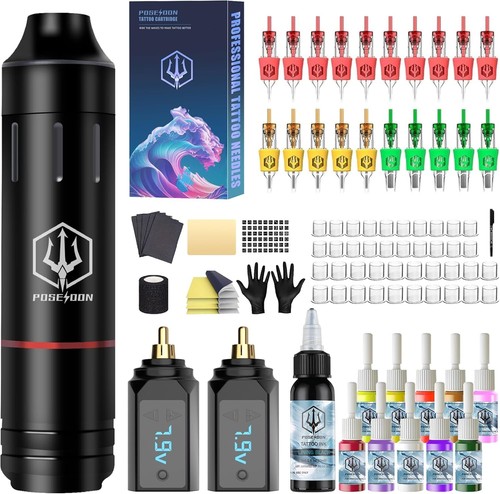 Poseidon tattoo machine kit - poseidon,