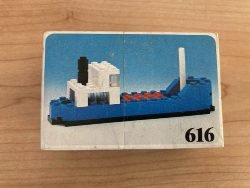 Vintage lego 616 cargo ship - vintage,