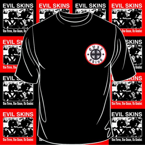 Evil skins chest - chest, logo"t-shirt"