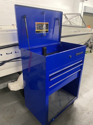 Snap royal blue tool box - blue,