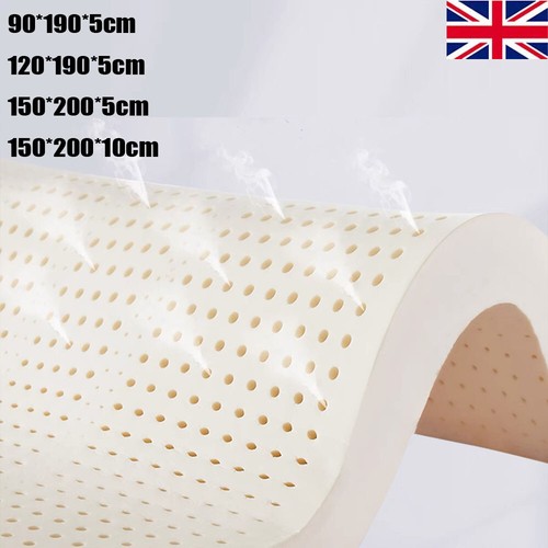 Natural latex mattress thin - natural,