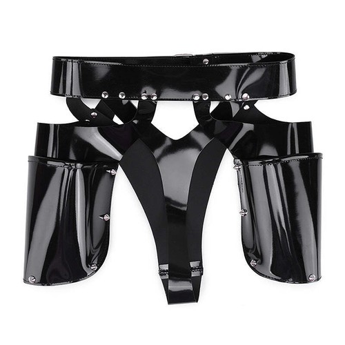 Pvc holster panties adult - panties,