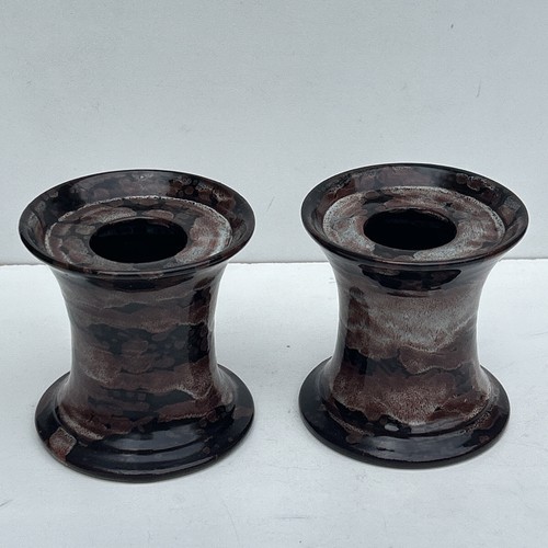 Two vintage candle holders - two,