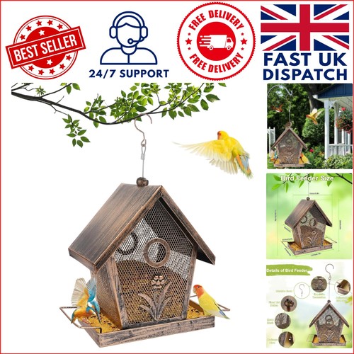 Elegant metal bird feeder - metal,