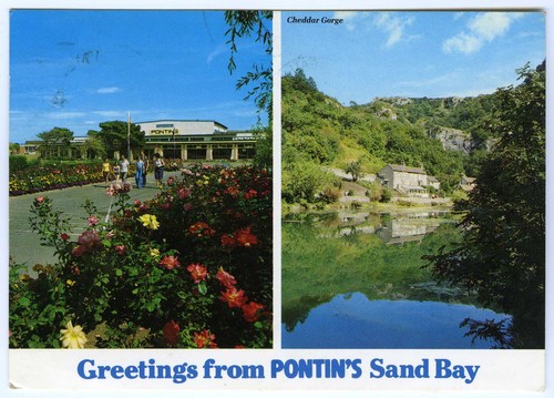 1980 postcard pontins - postcard,
