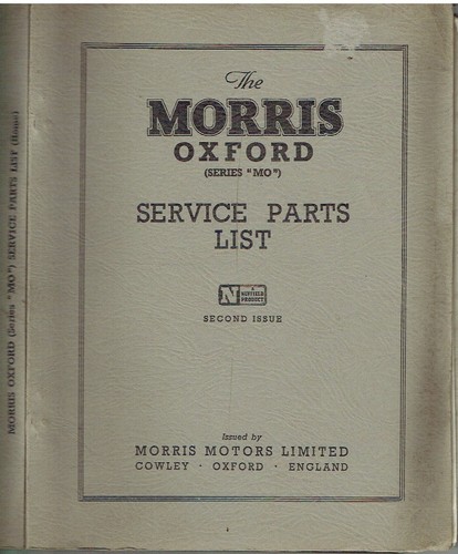Morris oxford series saloon - oxford, mo