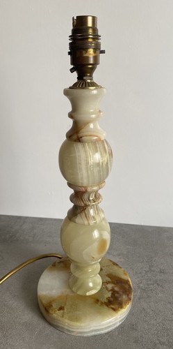 Vintage marbled onyx desk - marbled,