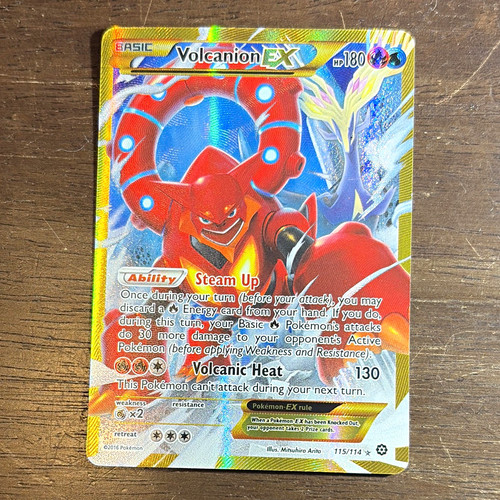 Pokemon volcanion 115 114 - volcanion, ex