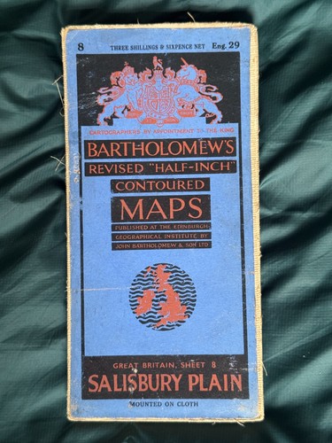 Vintage bartholomew half - bartholomew's,
