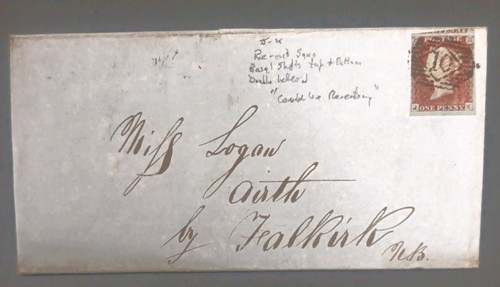 1846 Victorian Penny Red Cover