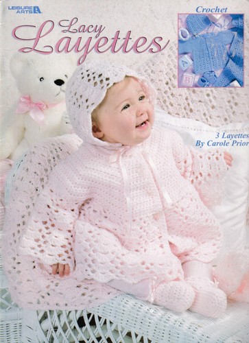Leisure arts lacy layettes - arts, :