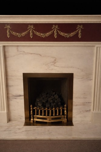 Marble fireplace surround - marble, &
