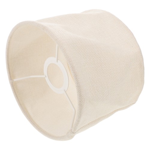Small beige table - beige, lampshade