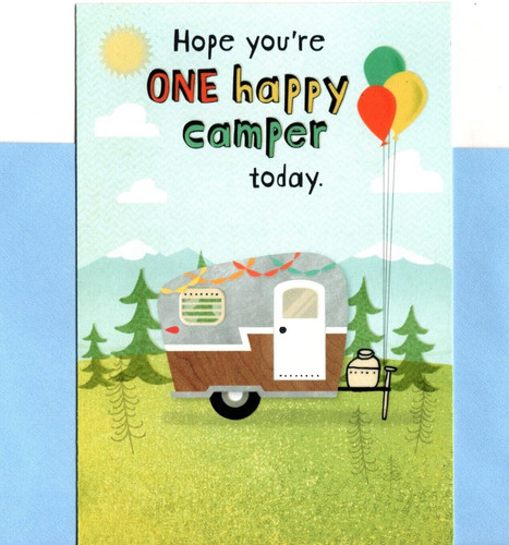 Happy father day - father's, camper