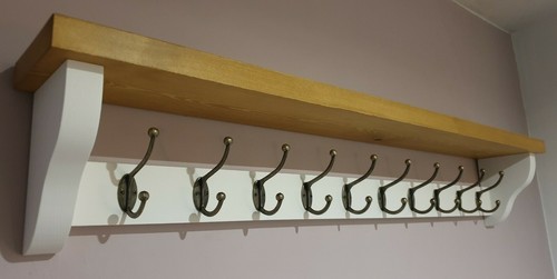 Coat rack with shelf - coat,