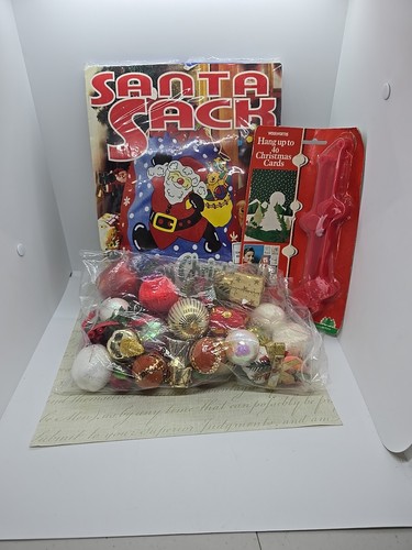 Vintage santa sack and - vintage,