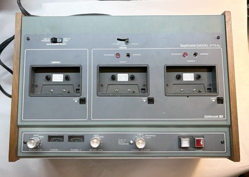 Wollensak tape duplicator - tape,