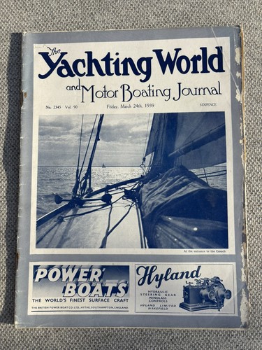 Vintage yachting magazine the - vintage, magazine.