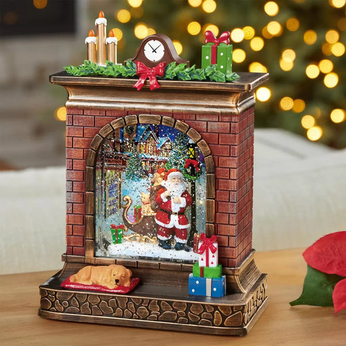 Inch santa with - inch,