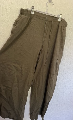 New look petite khaki linen - new,